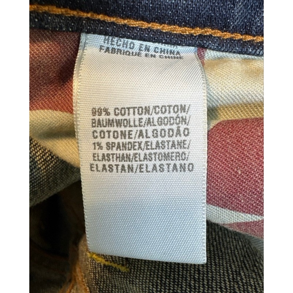 Lucky Brand Crop Jeans Womens 8/29 Medium Wash Stretch Denim Straight 7WP1064 - Picture 7 of 11